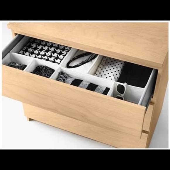 IKEA, SKUBB Box, set of 6 (White) - Picture 2 of 2